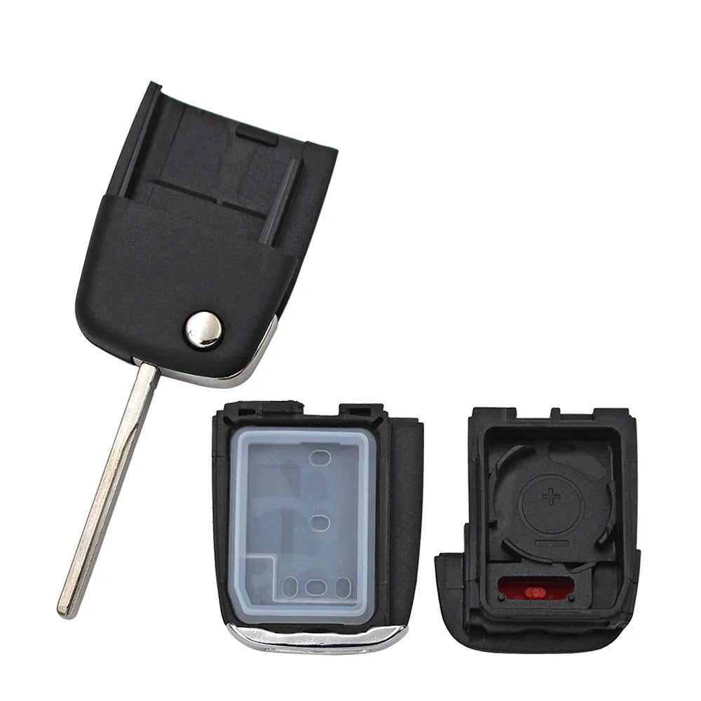 Ecusells 3+1 Buttons Folding Flip Remote Key Fob Case Shell Key Blank for VE HOLDEN Commodore