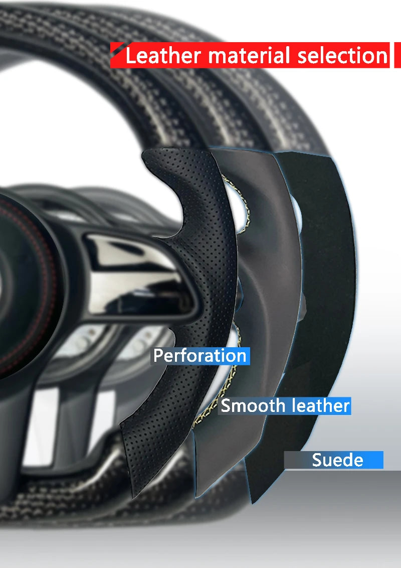 Carbon Bos Custom Forged Carbon Fiber for Holden Commodore HSV Steering Wheel Pontiac G8 VF VE for Holden Car Parts Alcantara