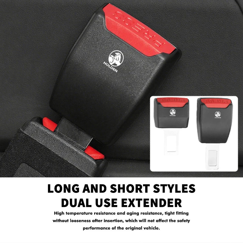 Car Interior Seatbelt Lock Buckle Plug Converter Metal Seat Belt Clip Extender For Holden Astra Commodore Cruze Trailblazer