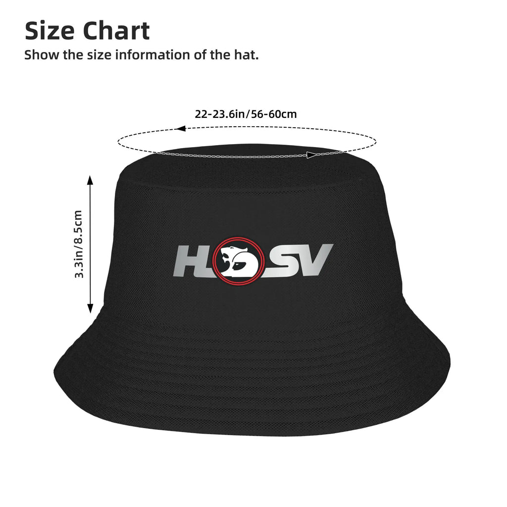 HOLDEN HSV Bucket Hats Panama For Man Woman Bob Hats Outdoor Hip Hop Reversible Fisherman Hats For Summer Beach Unisex Caps