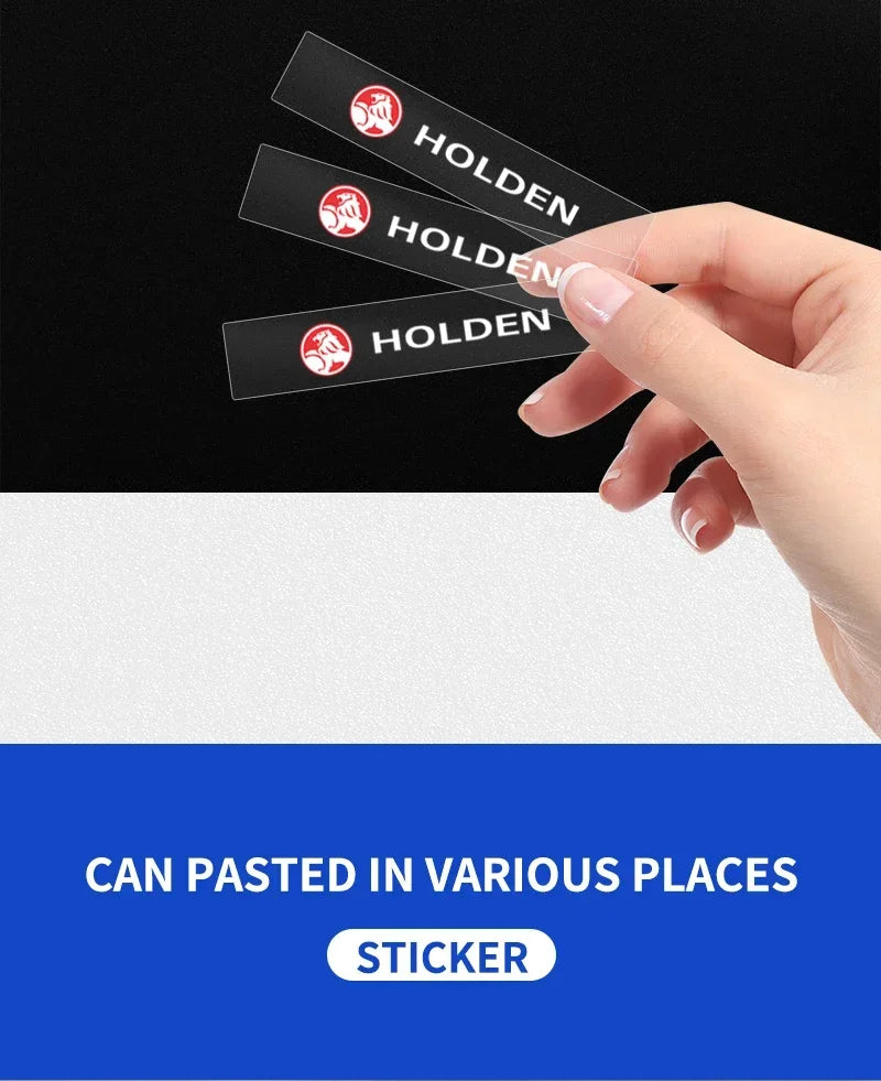 Metal Car Logo Emblem Decal Anywhere Stickers Decor Accessories For Holden Commodore Captiva Cruze Caprice VZ Monaro