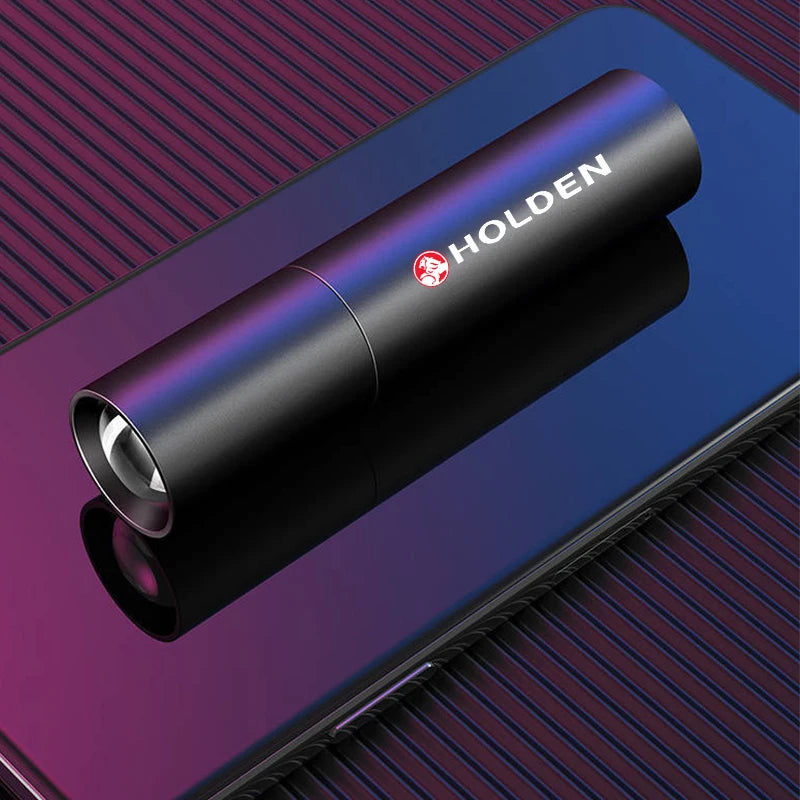 Car Mini LED Flashlight Waterproof Telescopic Powerful Outdoor Zoom For Holden Commodore Trailblazer Colorado vf ssx ve hsv