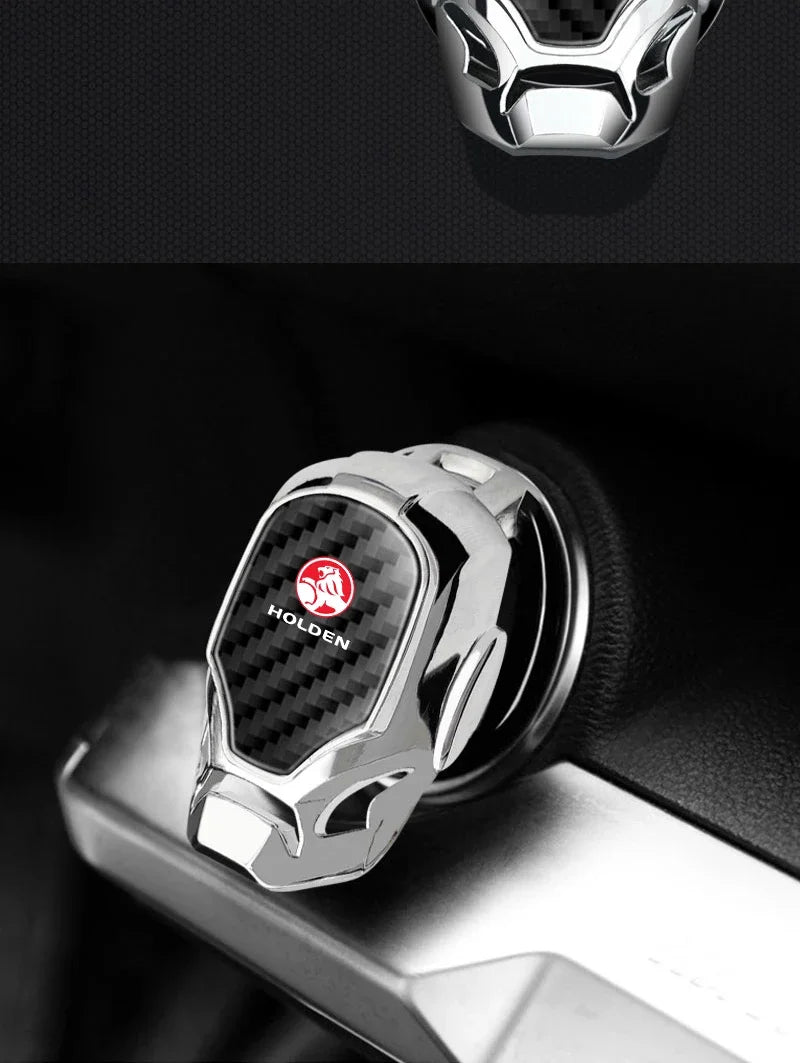 Car One-Click Start Stop Engine Ignition Ring Sticker Crystal Rhinestone Circle Decor For Holden Commodore Badge Caprice VT VX