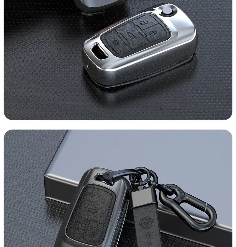 1 Pcs Zinc Alloy Car Key Case Shell Fob For Buick For Chevrolet Cruze Aveo Trax Opel Astra Corsa Meriva Zafira Antara J Keychain